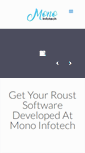 Mobile Screenshot of monoinfotech.com